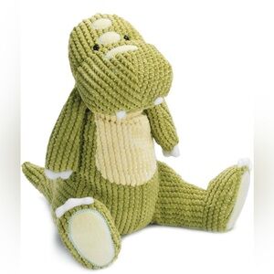Green Corduroy Dinosaur Stuffed Animal